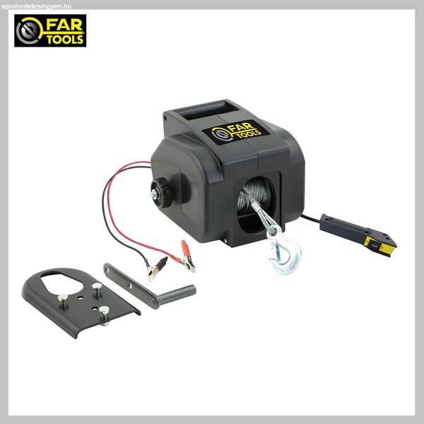 FAR-TOOLS TE 907B elektromos csörlő 12V 900 kg 182015