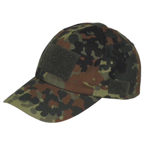 MFH Operaions sapka Velcro panelekkel, BW camo