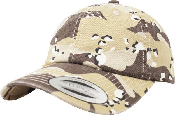 Brandit Low Profile Camo sapka mosott hatású, 6 színű sivatagi sapkával