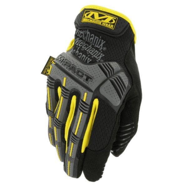 Mechanix M-Pact munkakesztyű fekete/sárga