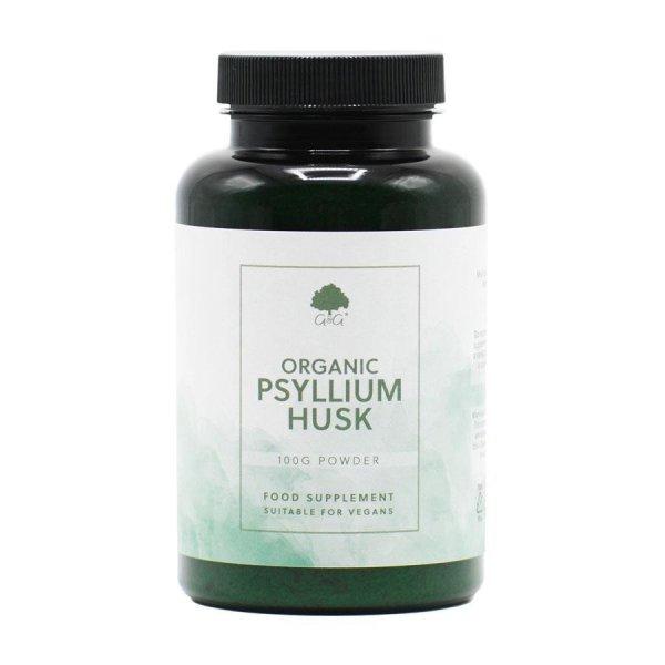 Psyllium Husk (Útifű maghéj - organikus) por 100g - G&G