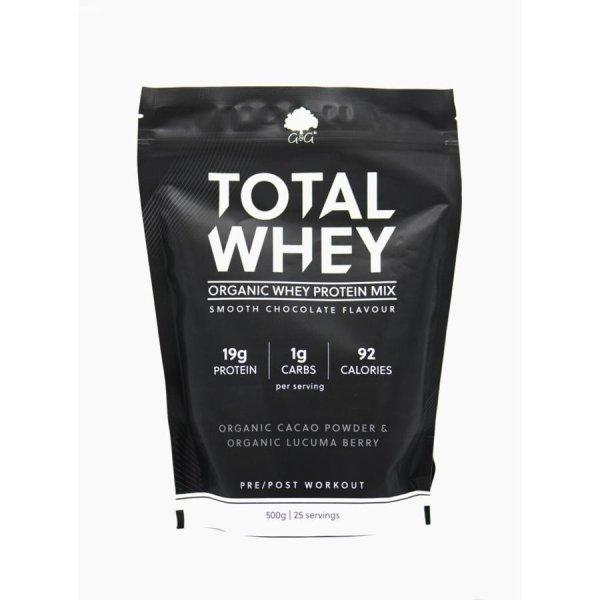 Total Whey organikus tejsavó fehérje por 500g csokis - G&G