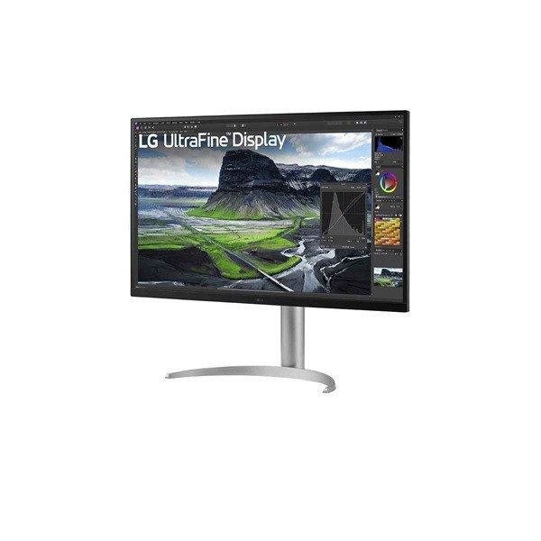 LG Monitor 32" - 32UQ850V-W (IPS; 16:9; 4K 3840x2160; 5ms; 400cd; 60Hz;
HDMIx2; DP; USB-C; FreeSync, Spkr, Pivot)