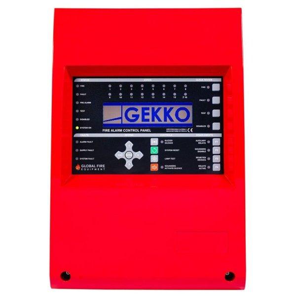 Global Fire GEKKO-2L intelligens, címezhető tűzjelzőközpont