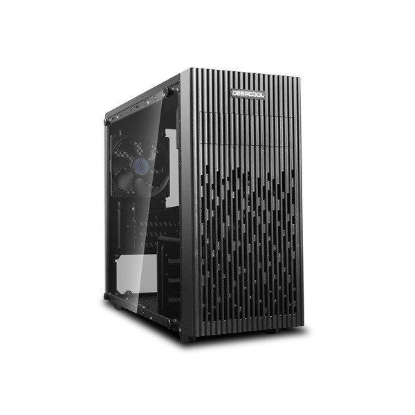 DeepCool Számítógépház - MATREXX 30 (fekete, fekete belső, ablakos, 1x12cm
ventilátor, mATX, 1xUSB3.0, 1xUSB2.0)