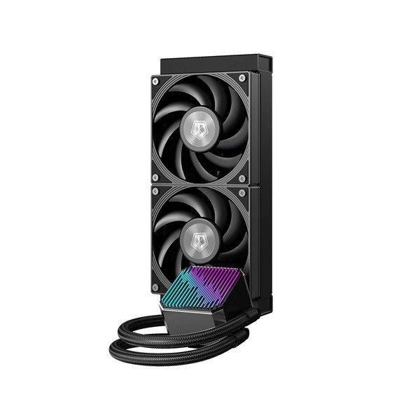 ID-Cooling CPU Water Cooler - DX240 MAX (35.2dB; max. 144,41 m3/h; 2x12cm,
fekete)