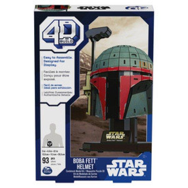 Star Wars 4D Build – Boba Fett sisak modell