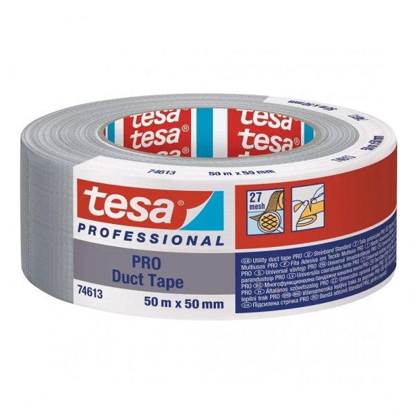 Ragasztószalag TESA 74613 50mm/50m ezüst Szövet/NK/175my Duct tape