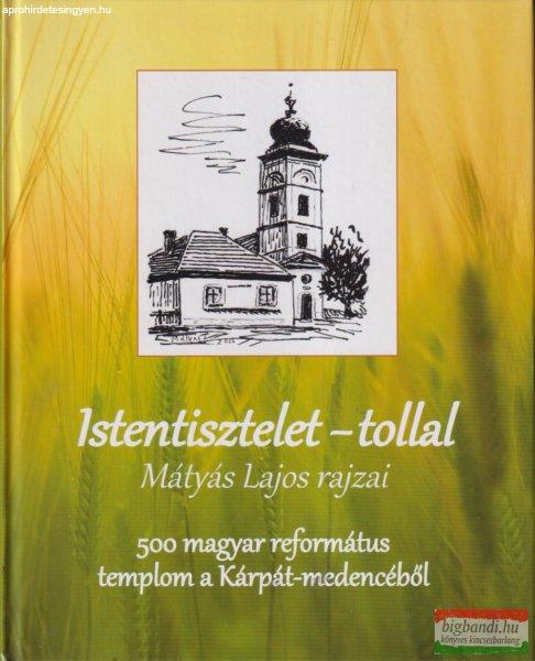 Istentisztelet - tollal - Mátyás Lajos rajzai