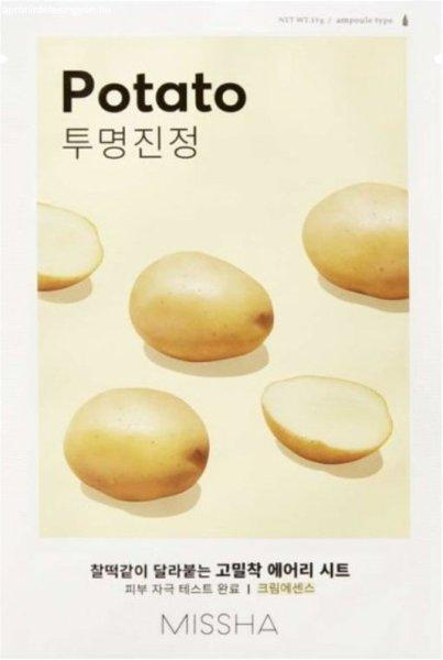 Missha Highlighter arcmaszk Potato (Airy Fit Sheet Mask) 19 g