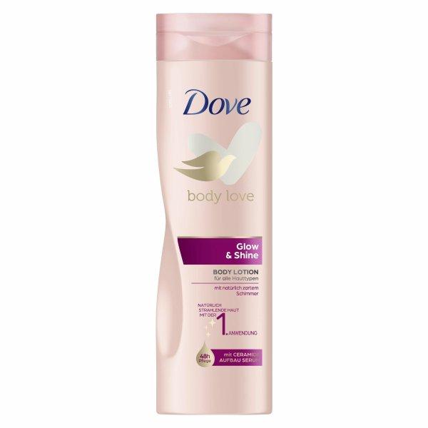 Dove Bőrvilágosító testápoló tej (Glow & Shine
Body Lotion) 250 ml