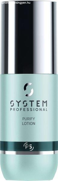 System Professional 24 órás, öblítést nem
igénylő korpásodás elleni ápolás (Purify Lotion)
125 ml