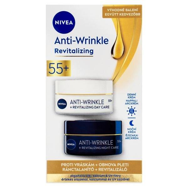 Nivea Bőrápoló ajándékcsomag 55+ Anti-Wrinkle
Revitalizing Duopack