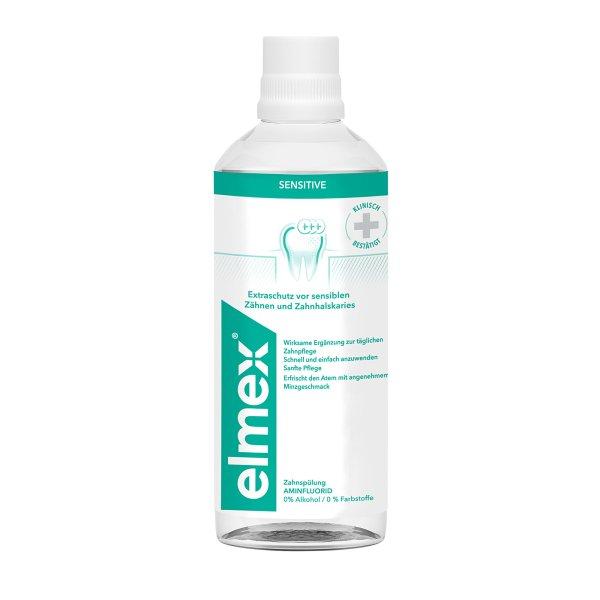 Elmex Szájvíz Sensitive Plus érzékeny fogakra 400 ml