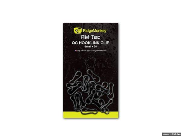 Ridgemonkey Rm-Tec Quick Change Hooklink Clip Kapocs 20Db