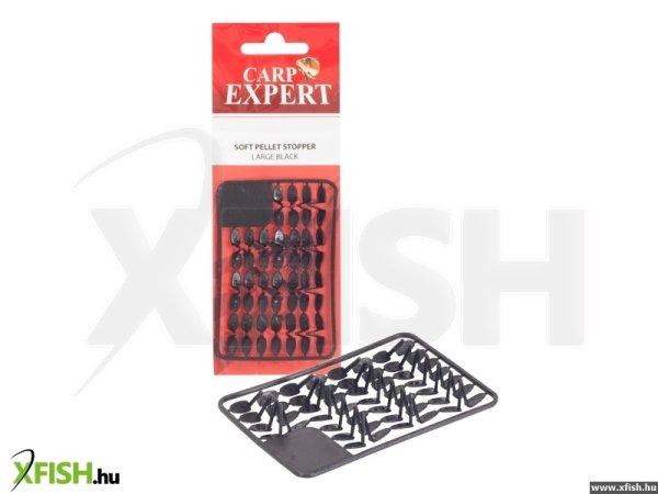 Carp Expert Soft Pellet Stopper Nagy Fekete