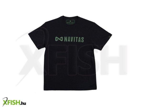 Navitas Core Tee Fekete Póló S