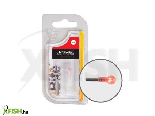 Ibite 425 Feederspicc Elem + Bulb Körte Led Piros