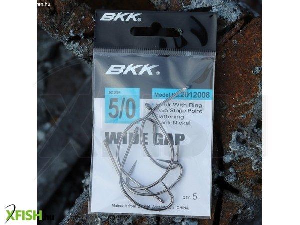 Bkk Wide Gap-R Élőcsalis Horog 1/0# 7Db/Csomag