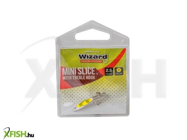 Wizard Mini Slice Támolygó Villantó Sárga L-es 4g 1db/csomag
