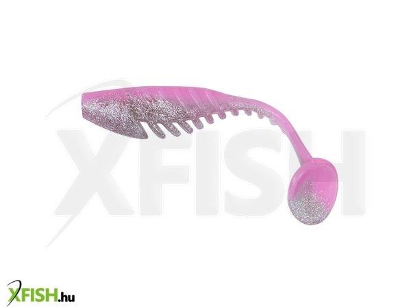 L&K Floating Shad Gumihal 4.5 Cm 5 Db/Csomag Rózsaszín-Ezüst