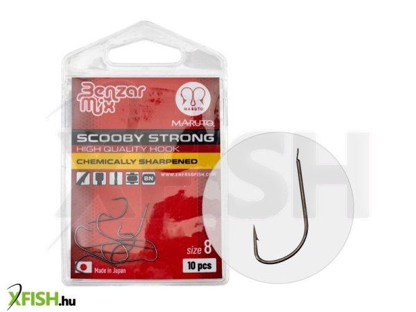 Benzár Scooby Strong Feeder Horog 8 10 Db/Csomag