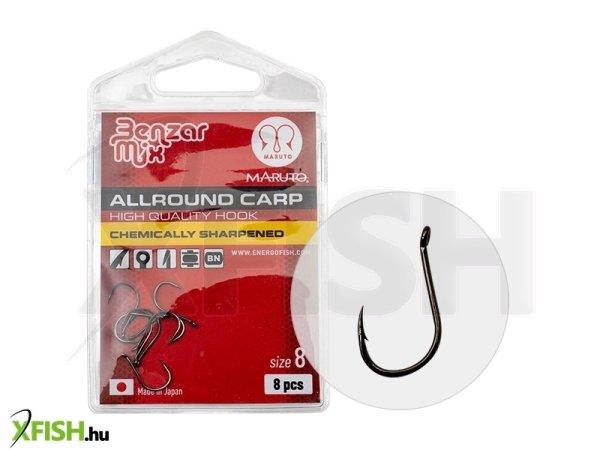 Benzár Allround Carp Feeder Horog 12 10 Db/Csomag