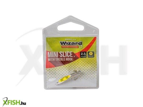 Wizard Mini Slice Támolygó Villantó Piros S-es 2,5g 1db/csomag