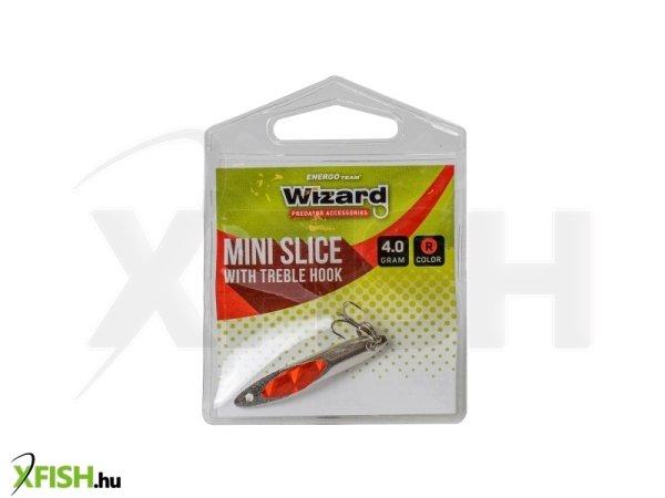 Wizard Mini Slice Támolygó Villantó Piros L-es 4g 1db/csomag