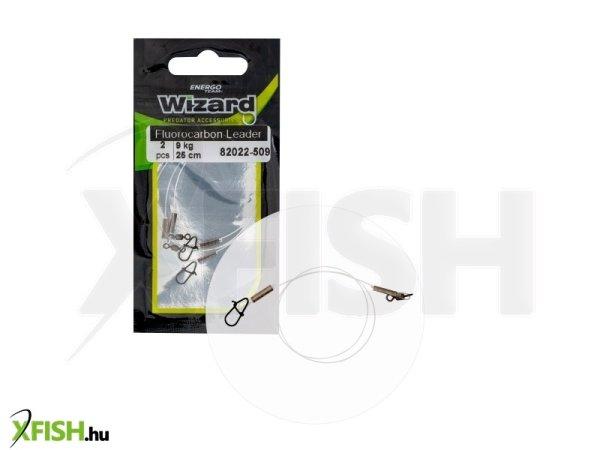 Wizard Neo szerelt fluorocarbon előke 9 kg 25 cm 2 db/csomag