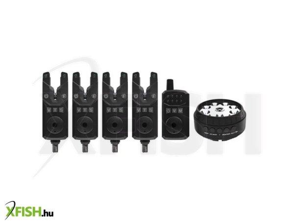 Sonik Sks2 Bite Alarms 4+1 Elektromos Kapásjelző Szett + Bivvy Lamp