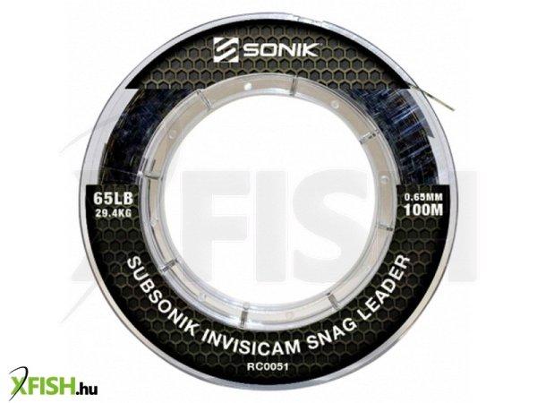 Sonik Subsonik Invisicam Snag Leader Monofil Előtét Zsinór 100 m 0,60 mm 55
Lbs