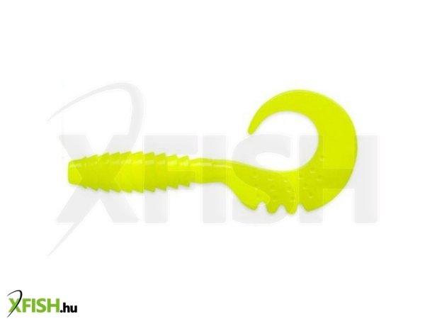 Fishup Fancy Grub Twister 5 cm #046 Lemon Sárga 10 db/csomag