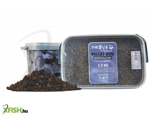 The One Pellet Box Microcold Mix Vödrös Pellet Mix 1.5-4mm 2500g