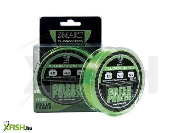 Maver Green Power Fluorine Monofil Zsinór 300m 0.25mm 6.1Kg