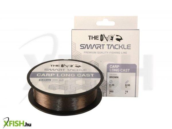 The One Carp Long Cast Monofil Zsinór Barna 300m 0.35mm 14.45Kg