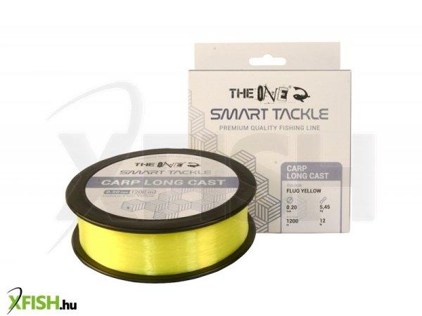 The One Carp Long Cast Fluo Yellow Monofil Zsinór Sárga 1200m 0.20mm 5.45Kg