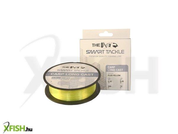 The One Carp Long Cast Fluo Yellow Monofil Zsinór Sárga 1200m 0.22mm 7.15Kg