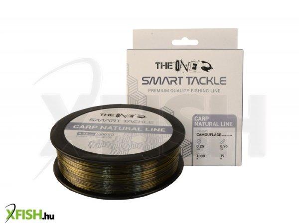 The One Carp Natural Line Camouflage Monofil Zsinór Terep 1000m 0.25mm 8.95Kg