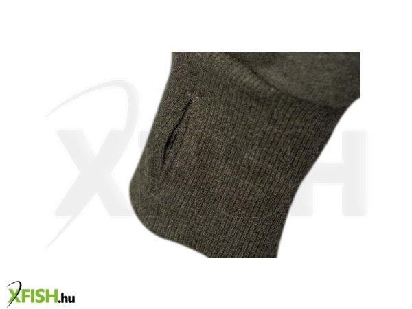 Ridgemonkey Apearel Sportflex Kapucnis Horgász Pulóver Zöld Xl