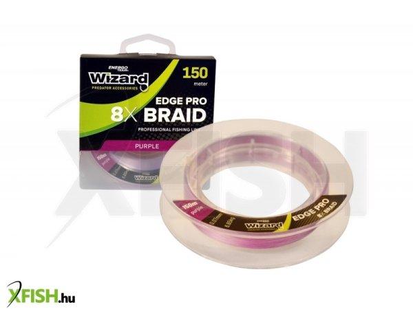 Wizard Edge Pro Violet 8X Fonott Zsinór 150m 0.14mm 12.35Kg