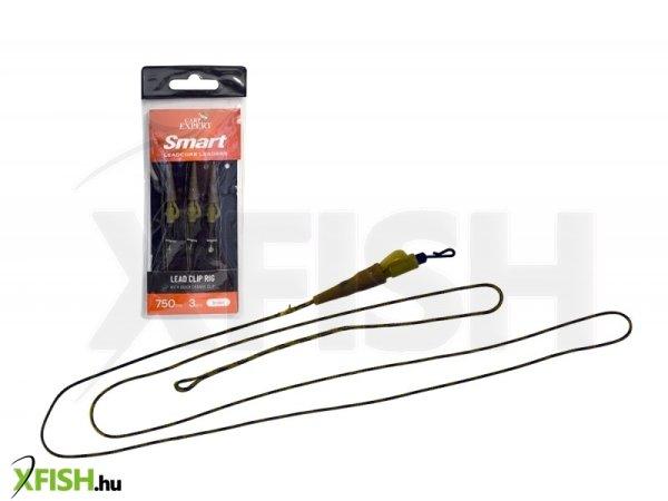 Carp Expert Előkötött Leadcore Szerelék Gyorskapoccsal Barna 3db/csomag