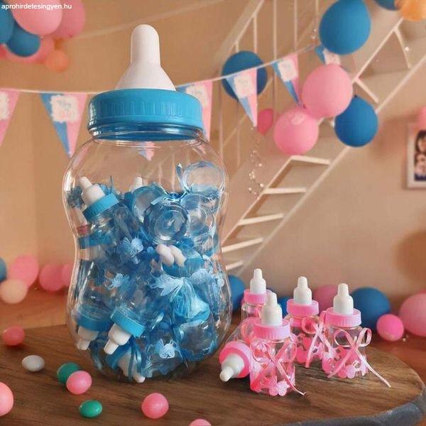 Sada mini dojčenských fľašiek na Baby Shower