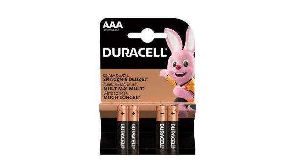 Duracell Basic Alkáli Mikró Elem AAA (MN1500) (1,5V) B4