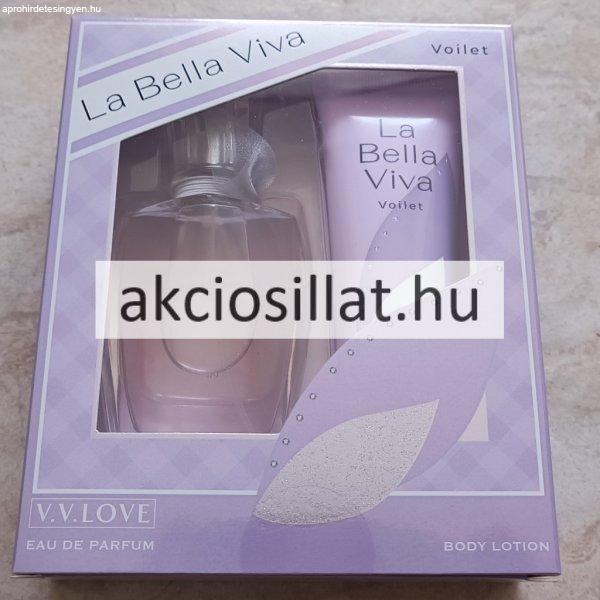 V.V.Love La Bella Viva Violet ajándékcsomag ( Parfüm EDP 30ml + Testápoló
50ml )