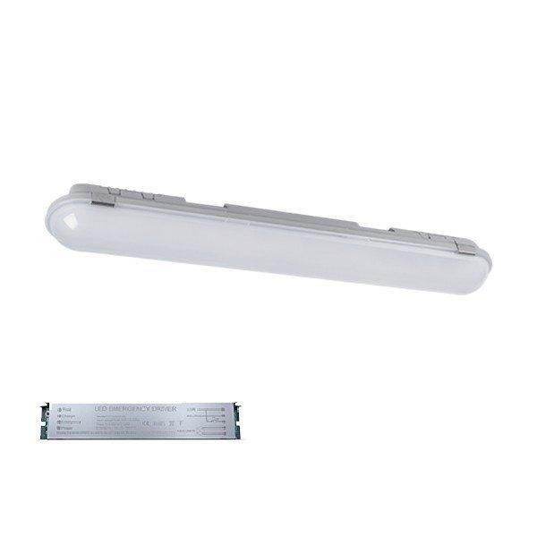 BELLA LED LÁMPATEST 40W(1200MM) 4000K-4300K IP65+SÜRGŐSSÉGI KÉSZLETTEL
9BR40LEDE