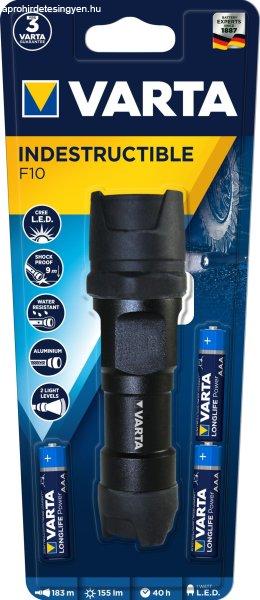 VARTA 18710 Indestructible F10 Pro incl. 3xAAA