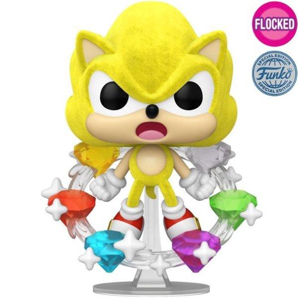 POP! Games: Super Sonic with Emeralds (Sonic The Hedgehog) Special Edition
(Flocked)