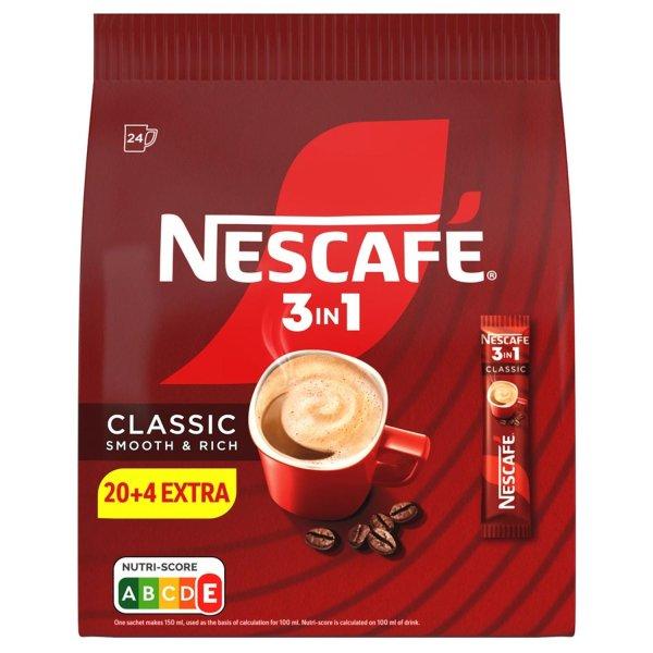 Kávé instant 3in1 Classic  24x16,5g Nescafé