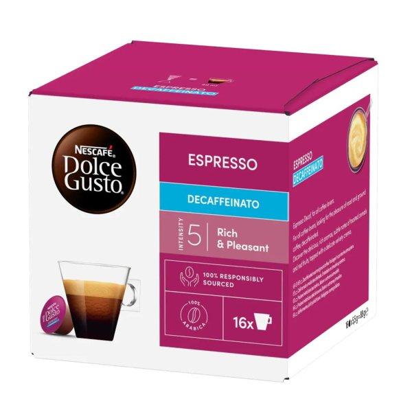 Kávékapszula Nescafé Dolce Gusto Espresso 16db/doboz